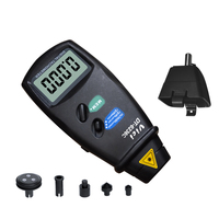 Tacómetro Fotoeléctrico Láser de Contacto y Sin Contacto DT-6236C con Protección IP65 y Memoria Automática