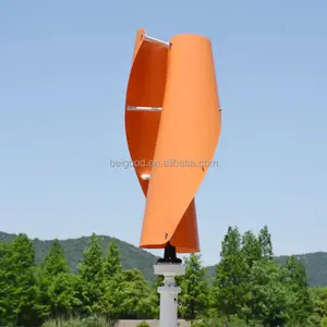 Pequeño aerogenerador eje vertical 1kw 2kw generador silencioso a la venta 24V/48V molino de viento para uso doméstico