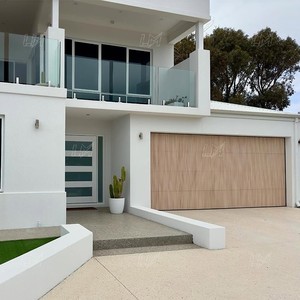 <span class=keywords><strong>Porte</strong></span> <span class=keywords><strong>de</strong></span> <span class=keywords><strong>garage</strong></span> industrielle double sectionnelle nord-américaine pour deux voitures et portes piétonnes pour maison d'habitation - Product Image 5