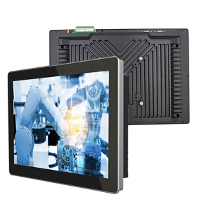 올인원 PC 방수 방폭 패널 PC 저항 원암 터치 스크린 IP65 팬리스 리눅스/Win 산업용 컴퓨터 - Product Image 1