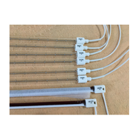 600mm 230V 2000W Infrarot-Heizröhre Glas-Halogen-Wärmelampe für PET-Blasformmaschinen