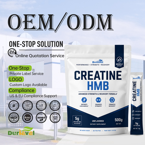 Créatine HMB en poudre, non-OGM, végétalien, certifié HACCP et NSF, formules personnalisées, conception d'emballage, échantillonnage rapide - Product Image 1