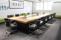 Table de réunion en U de haute qualité, prix usine 2026, design personnalisé, table de conférence, table de négociation, personnalisable
