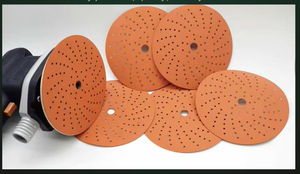 नारंगी psa sanding डिस्क 17 छेद वैक्यूम संगत धूल मुक्त - Product Image 3