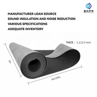 Tapis insonorisant en caoutchouc polyuréthane durable et flexible, imperméable, pour usage domestique, divertissement, projets d'aménagement intérieur, isolation acoustique