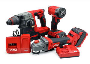 Trapano a Mano Senza Fili LDD04-H ad Alta Potenza con Motore Brushless, Velocità Variabile Personalizzabile, Utensile a Impatto con Supporto Batteria per Foratura - Product Image 6