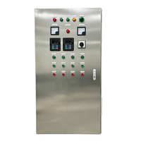 Gabinete de Distribución de Control Modular Industrial, Panel VFD de 380V con Protección IP55, 50Hz, Corriente Ajustable