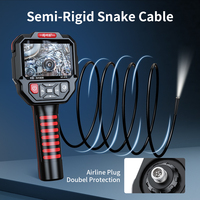 Caméra d'inspection flexible NOYAFA NF-615 1080P avec écran couleur de 3,5 pouces, étanche IP67, pour l'automobile et la plomberie, garantie 1 an
