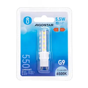 Lámpara LED G9 de 5.5W, 500 lúmenes, temperatura de color 3000K, para iluminación de hogares y espacios comerciales, eficiente y - Product Image 2