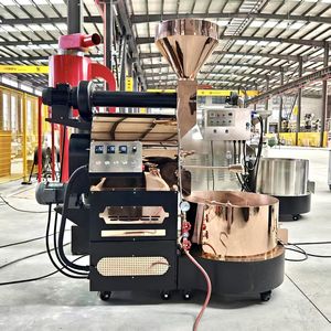 Tostador de Granos de Café de Acero Inoxidable de 15 kg y 12 kg, Precio de Fábrica, Equipo de Tostado para Baristas - Product Image 2