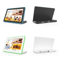 10 10.1 pouces usine personnalisé L forme paysage bureau Android Linux SDK écran tactile 4 côtés barres lumineuses LED rayures tablette PC