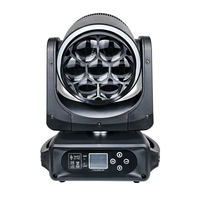 Hochleistungs-350W Bee Eyes RGBW 4-in-1 LED Wash Moving Head Bühnenbeleuchtung mit DMX512-Steuerung für Nachtclubs & Konzerte DJ-Einsatz