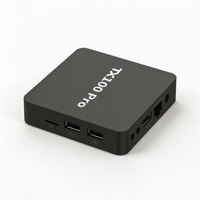 TX100 Pro 2026 Nouvelle Box TV Android 15 8 Go RAM 128 Go ROM Quad Core WiFi 6 Lecteur Multimédia 4K Prise en Charge OEM ODM Décodeur