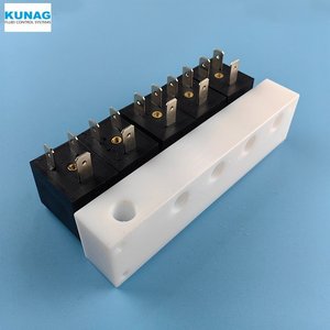 Válvula Solenoide de PTFE Tipo Kunag 4001-A5, 1 Entrada 5 Salidas, 5 Entradas 1 Salida para Control de Agua - Product Image 1