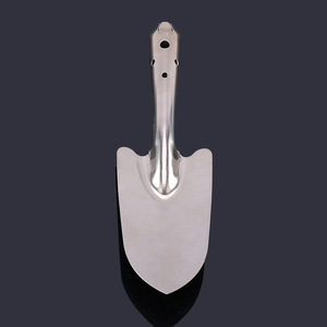 Stainless Steel Garden Trowel Spoon Shaped 265x75mm For Gardening Soil Loosening <b>Tools</b> - Product Image 3