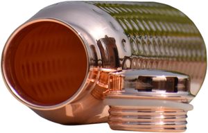 ขวดน้ำทองแดงเป็นมิตรกับสิ่งแวดล้อมการออกแบบตามหลักสรีรศาสตร์ปราศจากสาร BPA ช่วยให้ความเย็นของน้ำสร้างภูมิคุ้มกันสำหรับงานเดินป่าและโยคะ - Product Image 4