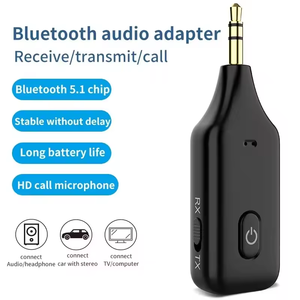 A60 không dây v5.1 Receiver Transmitter <span class=keywords><strong>Adapter</strong></span> xe âm nhạc âm thanh AUX <span class=keywords><strong>A2DP</strong></span> <span class=keywords><strong>headphone</strong></span> Receiver rảnh tay - Product Image 3