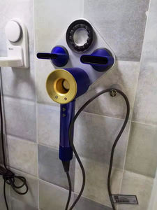 Secador de pelo metálico montado <span class=keywords><strong>en</strong></span> la pared estante de almacenamiento adecuado para secador de pelo <span class=keywords><strong>Dyson</strong></span> supersónico - Product Image 6
