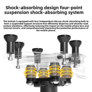 Soporte Universal para Teléfono de Bicicleta <span class=keywords><strong>ES</strong></span>-PH-05, Resistente a Impactos y al Agua, para Navegación en Bicicletas de Montaña, Carretera y Motocicletas - Product Image 2