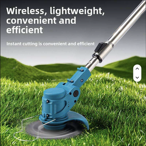 Cortadora de Césped Eléctrica Inalámbrica de 21V, Altura Ajustable, Herramienta de Jardinería Manual, Cortadora de Césped Eléctrica de Litio para el Hogar - Product Image 6