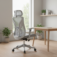 Chaise de bureau ergonomique en maille pivotante