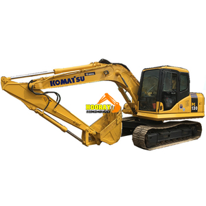 Excavadora Usada Komatsu PC130-7 de 12.6 Toneladas, Original de Japón, Pocas Horas de Uso, Motor 90% Nuevo, Precio Competitivo, Disponible en Stock, Envío Inmediato - Product Image 2