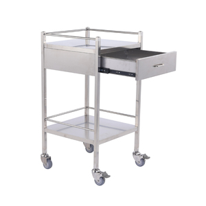 Chaoyang Manufacture Surgical <strong>Dressing</strong> Cart Medical Stainless Steel <strong>Trolley</strong> Hospital Medical <strong>Trolley</strong> 1 Layers Surgical <strong>Trolley</strong> - Product Image 4