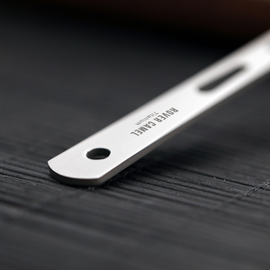 Juego de Cubiertos de Titanio con Cuchara, Tenedor y Cuchillo, con Mosquetón de Titanio, Cubertería para Camping, Vajilla para Exteriores, Spork - Product Image 5