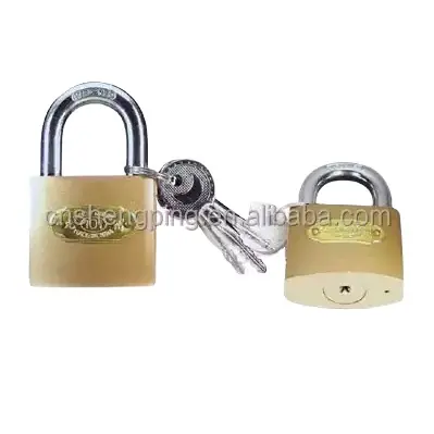 High quality security Pull Imitate Brass Padlock 38MM