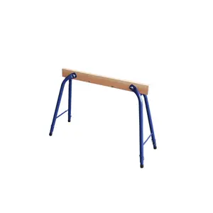 DX-2040 Metal saw horse trestles Steel wood platform Wood bench for sawing wood