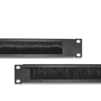 Panneau de brosse 1U 19 ''pour la gestion du câblage