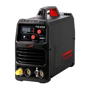 Mma zx7 tig arc 2 em 1 máquina de solda, inversor portátil, máquina de solda TIG-250 220v 15a-180a/190a ac/dc tig stick, mini máquina de solda