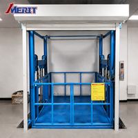 Lift Kargo Hidrolik Industri, Elevator Barang Berat, Lift Barang Listrik untuk Gudang, Pabrik, Bengkel