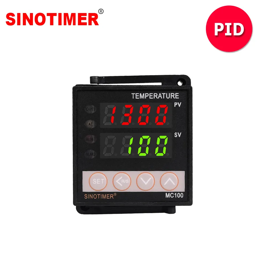 Evrensel termostat giriş PT100 K termokupl dijital PID sıcaklık kumandası regülatörü röle çıkışı ısıtma soğutma