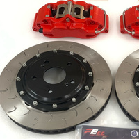 Jekit 4 Pots Étrier de frein 330x28mm Disque de travail pour BMW E92 Coupé Mark X Accord 7gth