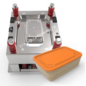 Plastic thin wall food container mould packaging box injection mold
