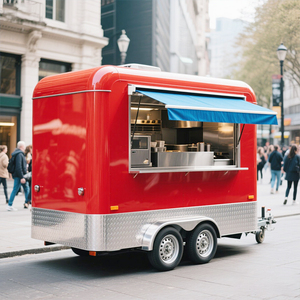 Innovativa carrozza ristorante di <span class=keywords><strong>lusso</strong></span> multifunzionale per Startup di Business Street Food e servizi di ristorazione Mobile ad alta efficienza - Product Image 5