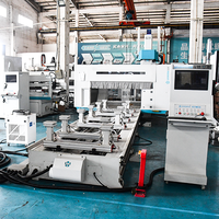 Machine CNC à portique JUNRAN 5 axes pour le travail du bois, robuste, contrôle OSAI/LNC, haute précision, automatique, compétitive