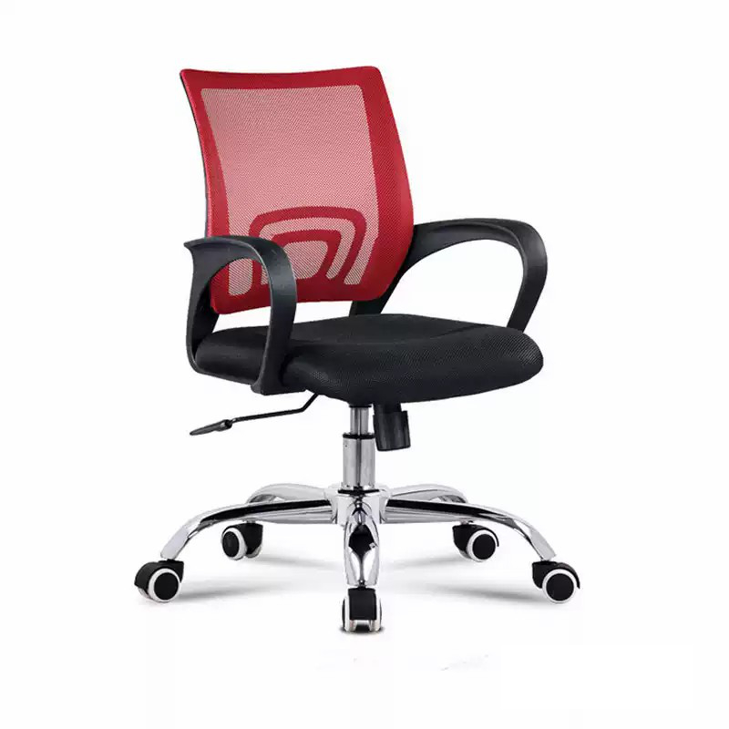 Factory Direct Cheap Black Work Office Net Chair Mid Back Computer Mesh Ergonomic Office Chair for Staff and Manager Chair