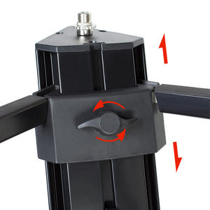 KS1000B Yinyu DDP RTS Support de Clavier Professionnel Portable de Studio en Colonne Araignée à 2 Niveaux pour Piano Clavier 88 Touches - Product Image 3