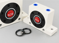 Hochwertige pneumatische Turbinen vibrator Zahnrad Typ Kugel Typ GT/K Serie Silent für Trichter pulver Industrie verpackungs anlagen