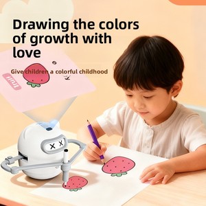 <span class=keywords><strong>Robot</strong></span> de <span class=keywords><strong>dessin</strong></span> et de peinture pour enfants avec scanner de codes, nouveau modèle OEM, en plastique, jouet intelligent pour l'apprentissage <span class=keywords><strong>facile</strong></span>, cadeau d'anniversaire - Product Image 4