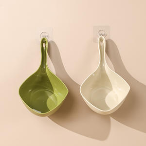 Nf2025112014 Louche à eau en plastique blanche 3L pour le shampoing et l'arrosage des plantes, usage domestique et cuisine - Product Image 3