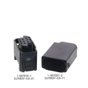 PBT-GF15 6 Pin TE женский автомобильный разъем провода жгута Типы разъемов 1-967616-1 и мужской разъем 1-967587-3 - Product Image 2