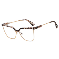 MS 97782 kacamata mode bingkai baru kacamata Anti biru wanita penahan cahaya Logo produsen optik & Photochromic disesuaikan