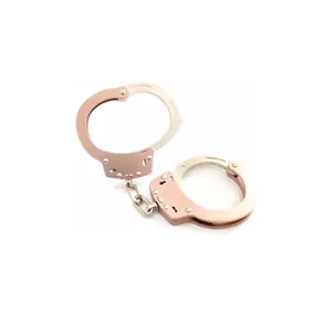 Security toy carbon steel metal handcuffs