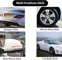 Autocollant de voiture en PVC réfléchissant haute résistance, personnalisé, impression offset CMYK, adhésif transparent, rouleau de signalisation, taille personnalisée, conception OEM