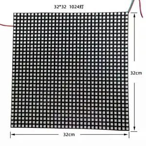 5050 Digital Dapat Disesuaikan Satu Per Satu LED Matriks Piksel WS2812b