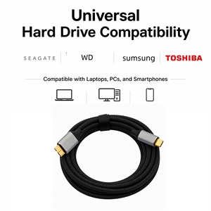 <span class=keywords><strong>Cable</strong></span> USB 3.0 Tipo C a Micro USB, 5Gbps, Alta Velocidad, <span class=keywords><strong>Cable</strong></span> para <span class=keywords><strong>Disco</strong></span> <span class=keywords><strong>Duro</strong></span> <span class=keywords><strong>Externo</strong></span>, Compatible con Seagate, WD, <span class=keywords><strong>Samsung</strong></span>, Laptop, Teléfono, <span class=keywords><strong>Cable</strong></span> de Datos Trenzado - Product Image 1