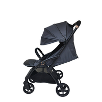 Poussette pour bébé en gros avec pare-soleil, cadre en alliage d'aluminium, pliable pour les bébés de 0 à 3 ans, protection pour les voyages en plein air